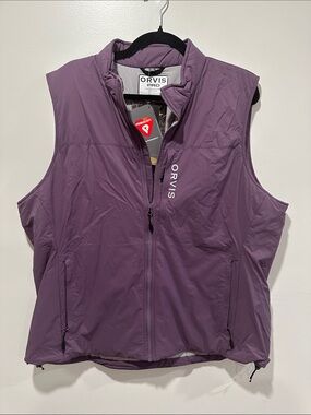 Orvis Pro Lightweight Vest in Mauve Purple